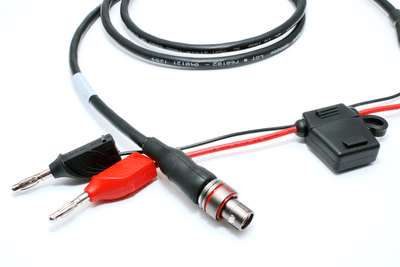 Cable DC PWR LEMO Red