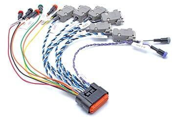 Cable VCG-1 BOC to 6xDB9, banana plugs