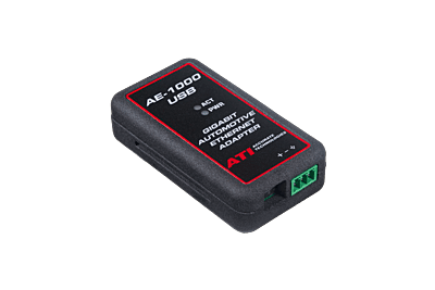 AE-1000-USB Gigabit Automotive Ethernet to USB Adapter, terminal block connector