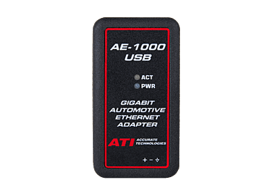 AE-1000-USB Gigabit Automotive Ethernet to USB Adapter, terminal block connector