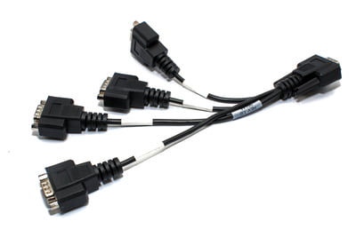 Cable CAN DB15H-M to CAN DB9-Mx4 10IN